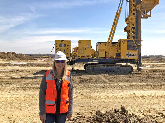 Assistant Project Manager on Keller site